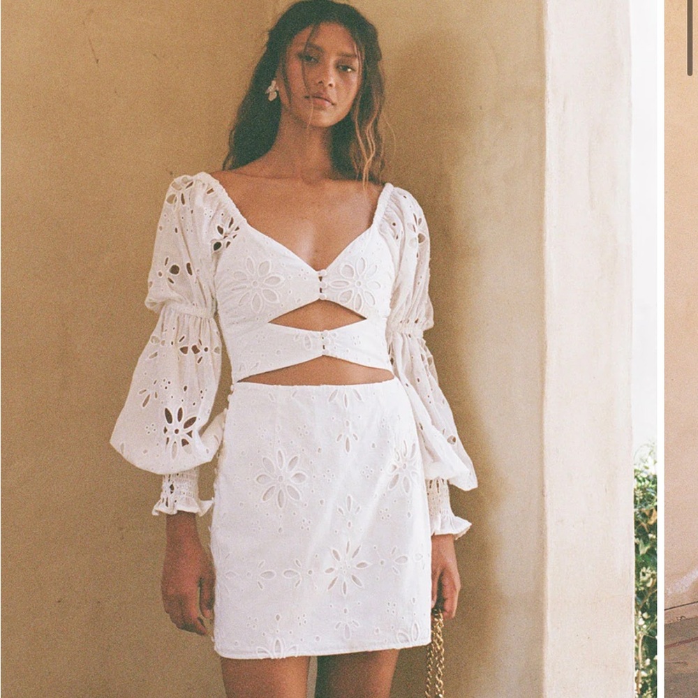 Sabo skirt Chiara white dress